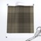 Rustic Brown Plaid Masculine Tartan Check Neutral Tones Browns Custom Removable Wallpaper by Spoonflower Peel & Stick Wallpaper 2FT Wide